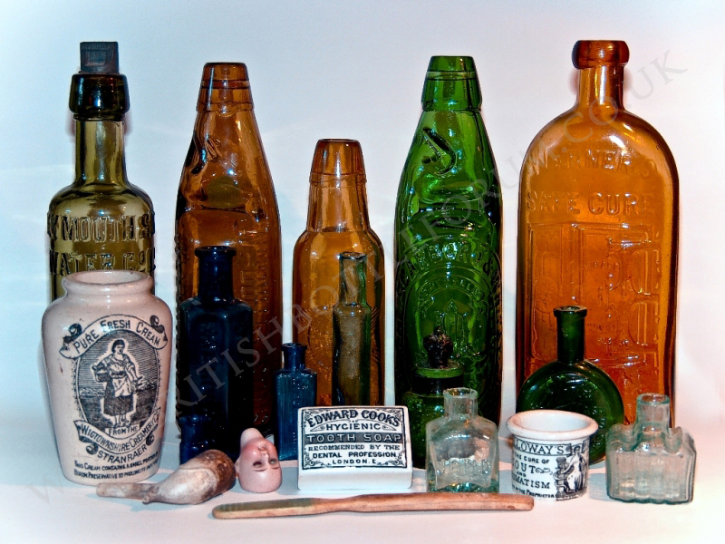 Historic Bottle Website - Homepage